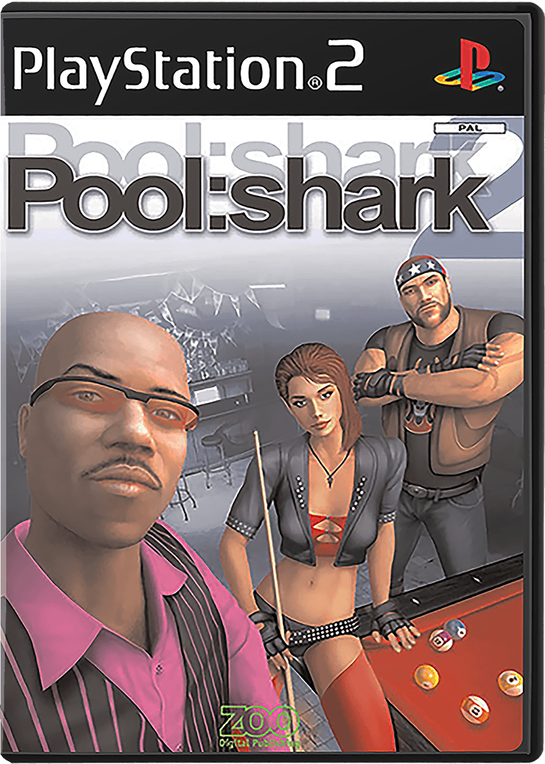 Pool Shark 2 box art for Playstation 2